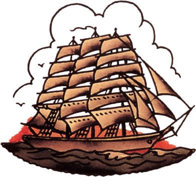 sailor-jerry-nautical-clipper-ship-tattoo