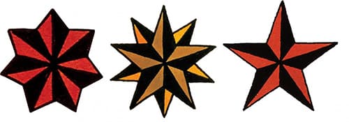 NAUTICAL STAR TATTOOS