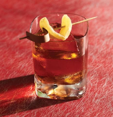 Ginger Old Fashioned Cocktail